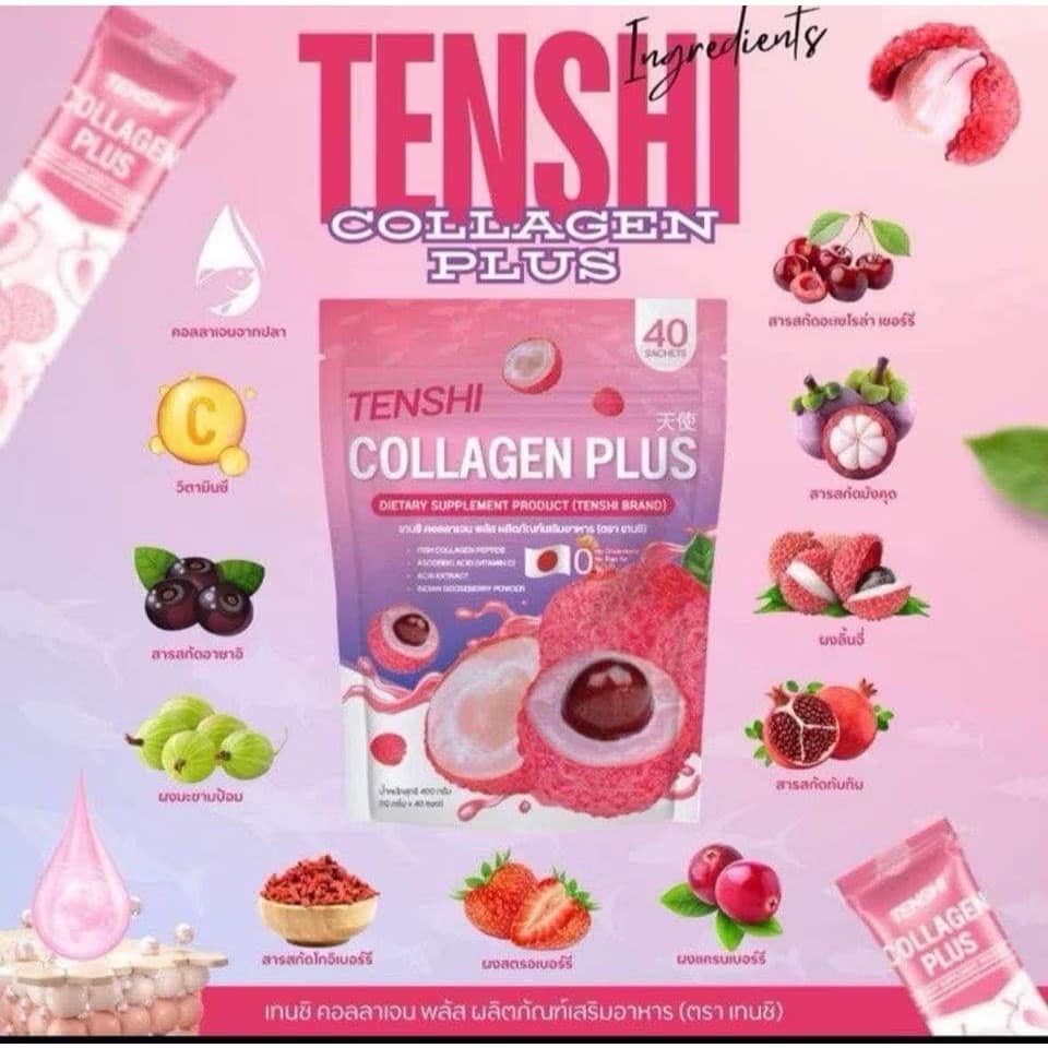 Tenshi Collagen Plus Collagen 40 sachets