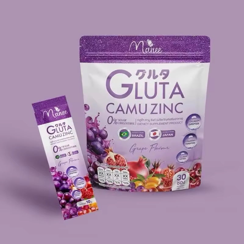 Manee GLUTA CAMU ZINC ( 30 Sachets )