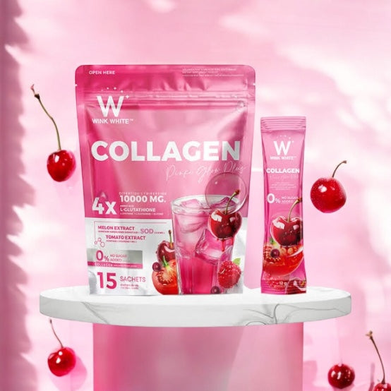 WINK WHITE Collagen Pink Glow Plus